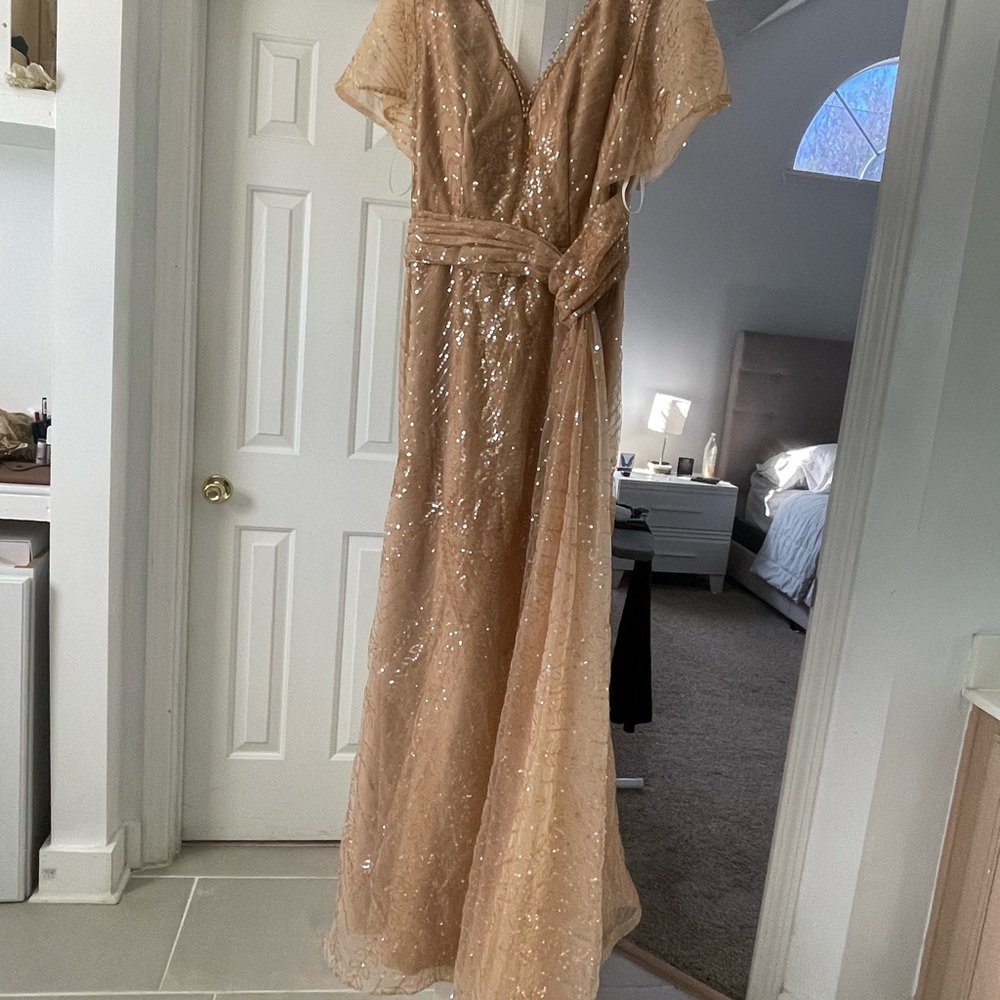 Elegant Sequin Gown